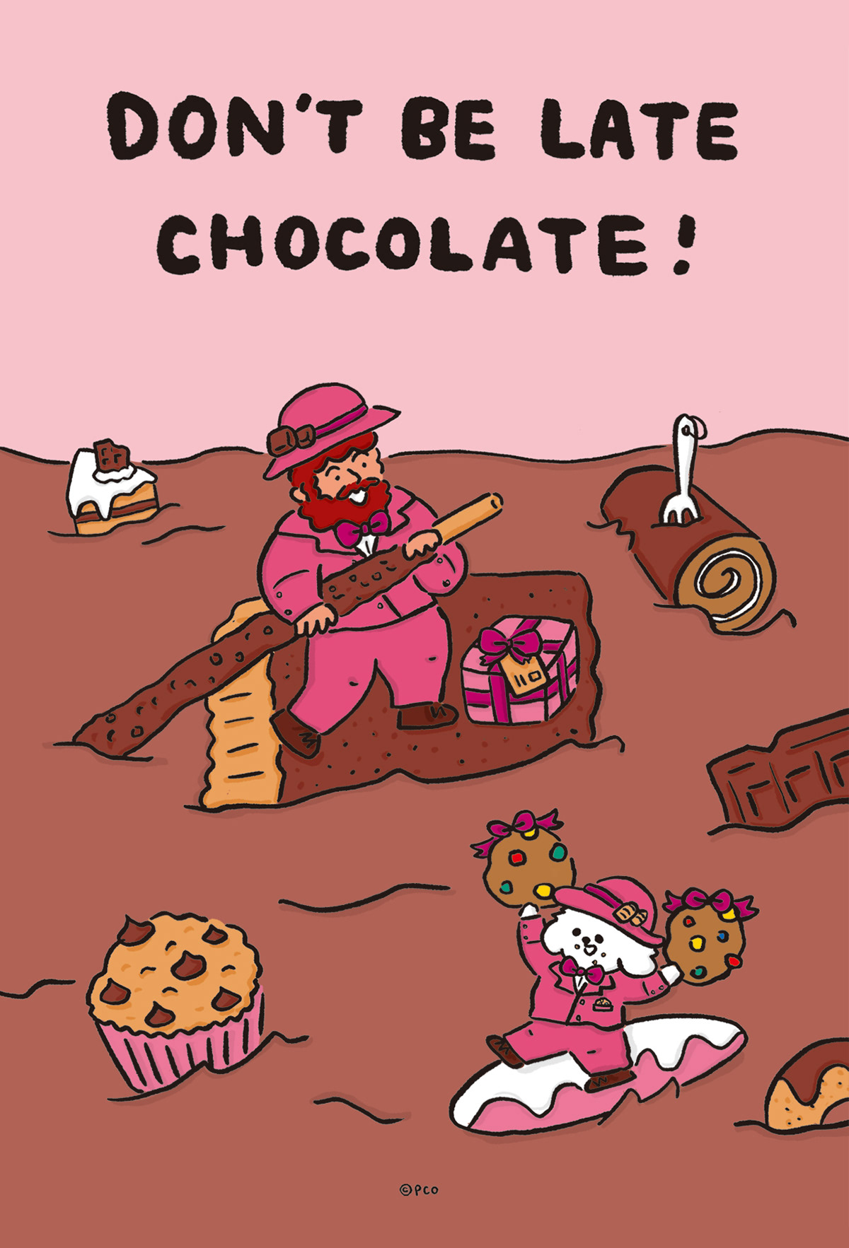 Don't Be Late Chocolate