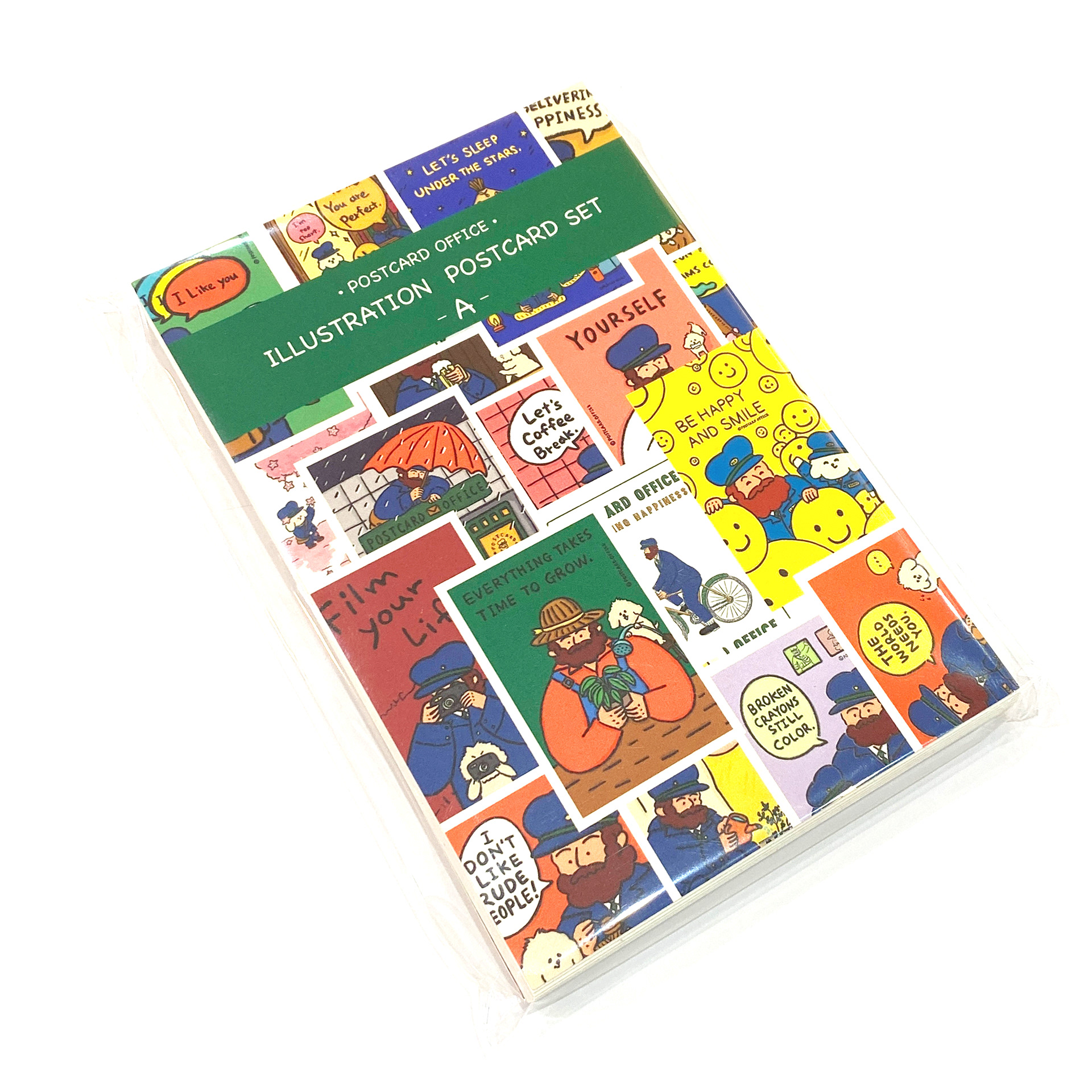 PCO Illustration Postcard Set A