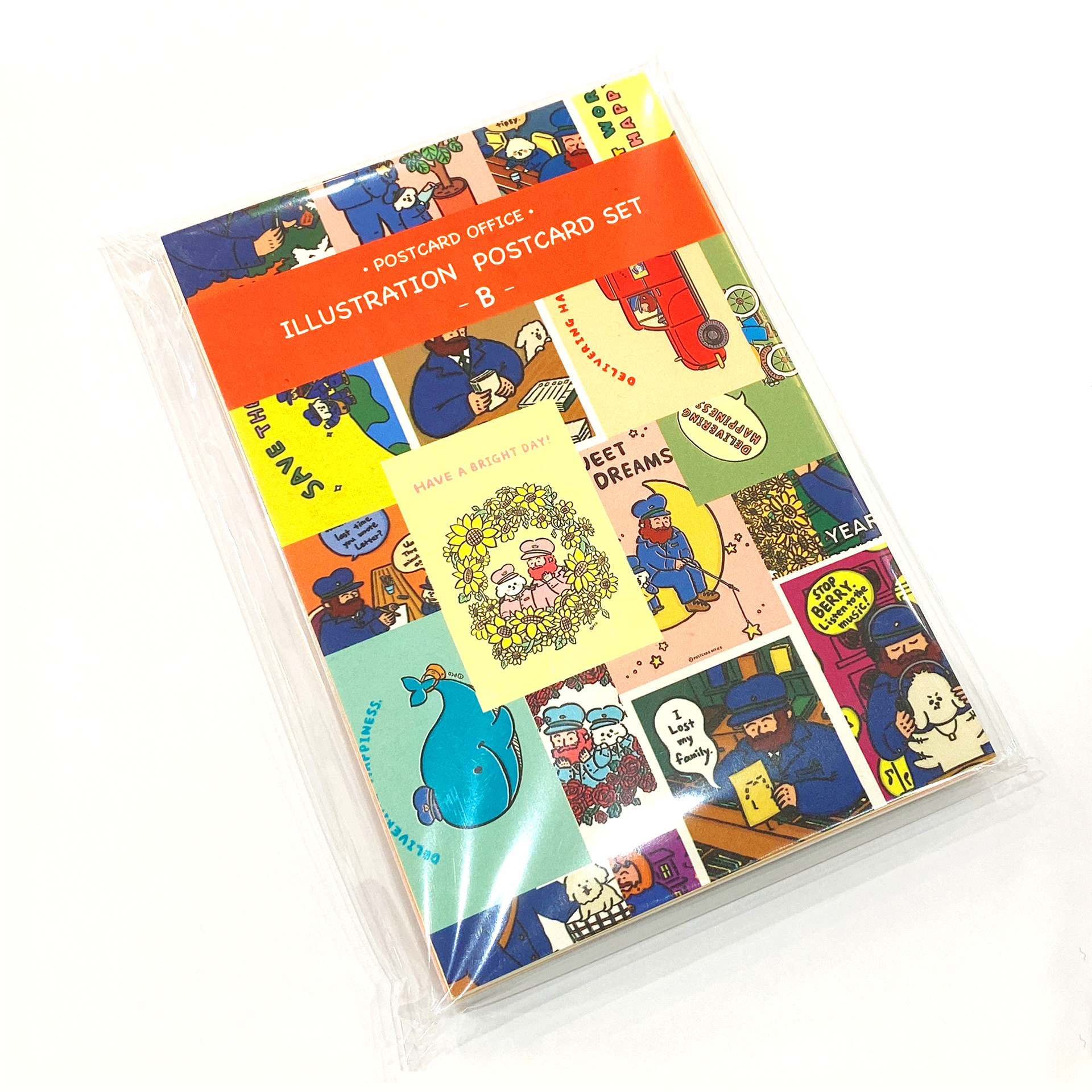 PCO Illustration Postcard Set B