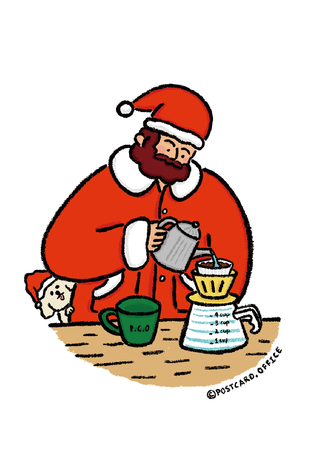 Santa Barista