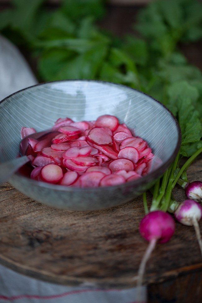 Just Food 49 | Quick Pickled Radishes