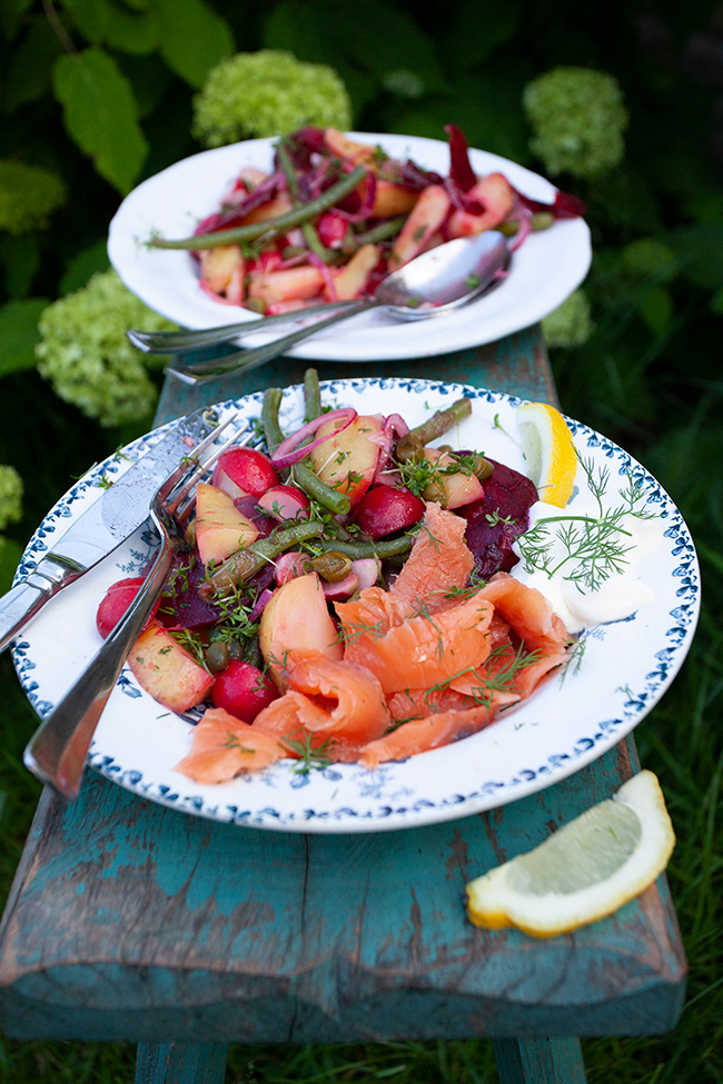 Just Food 46 | Summer Veg with Gravlax