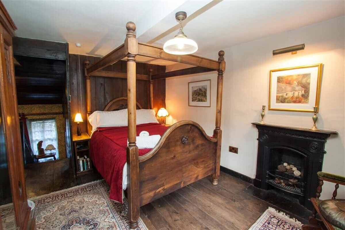 Slaapkamer 1 met tweepersoonsbed