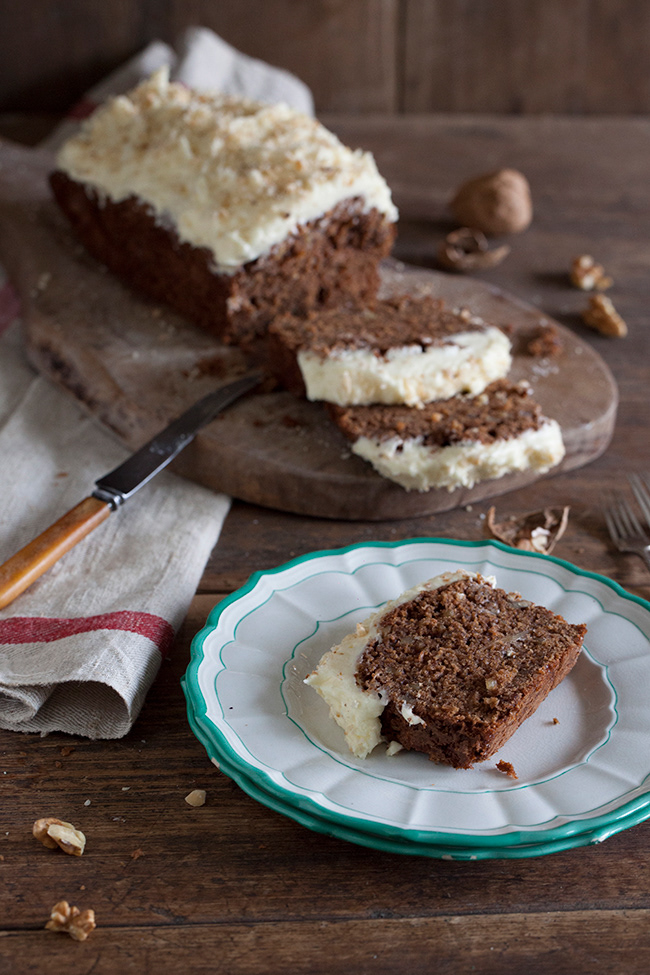 Just Food 34 | Parsnip cake with cheese walnut frosting