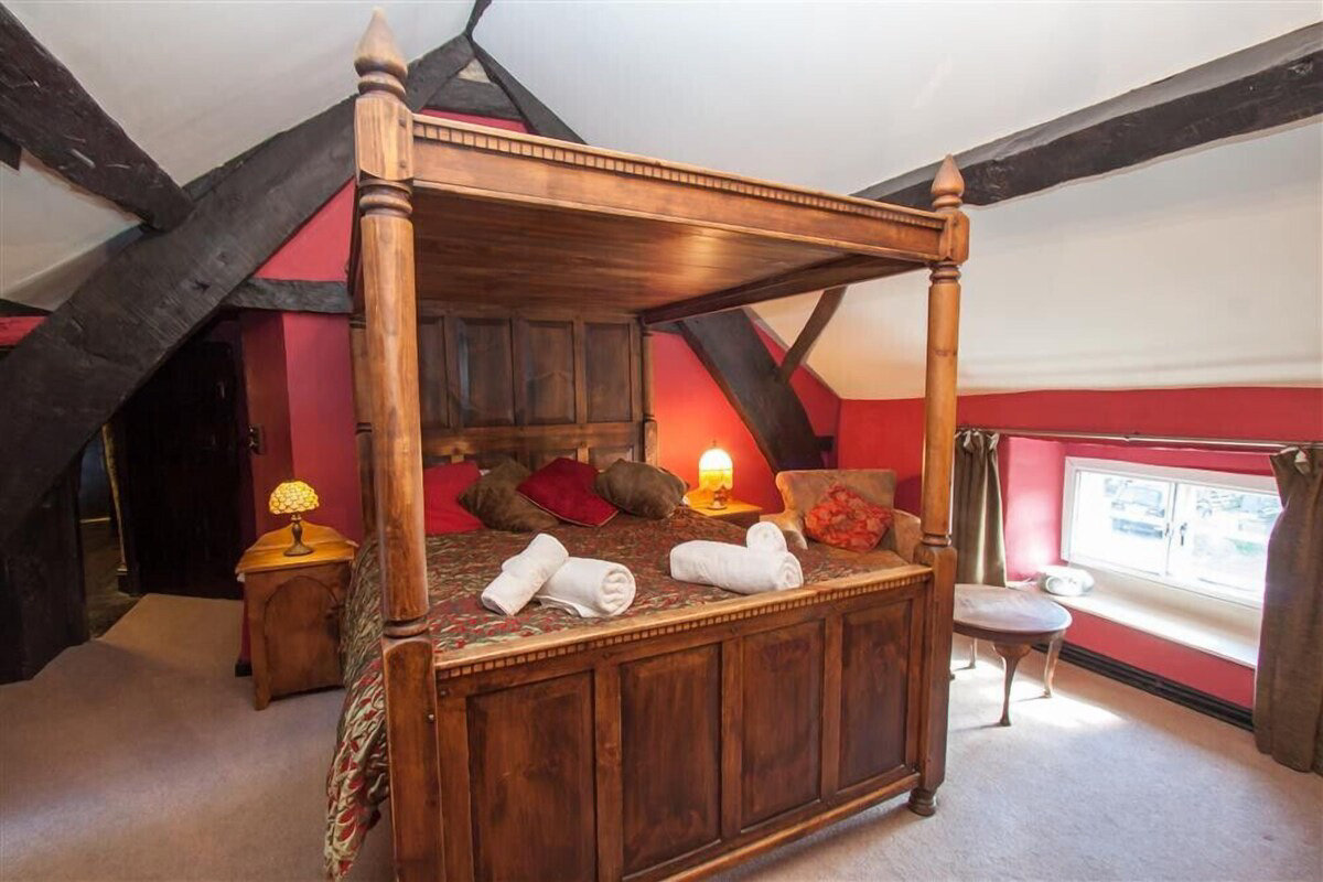 Slaapkamer 3 met tweepersoonsbed