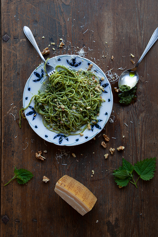 Just Food 68 | Nettle Pesto Spaghetti