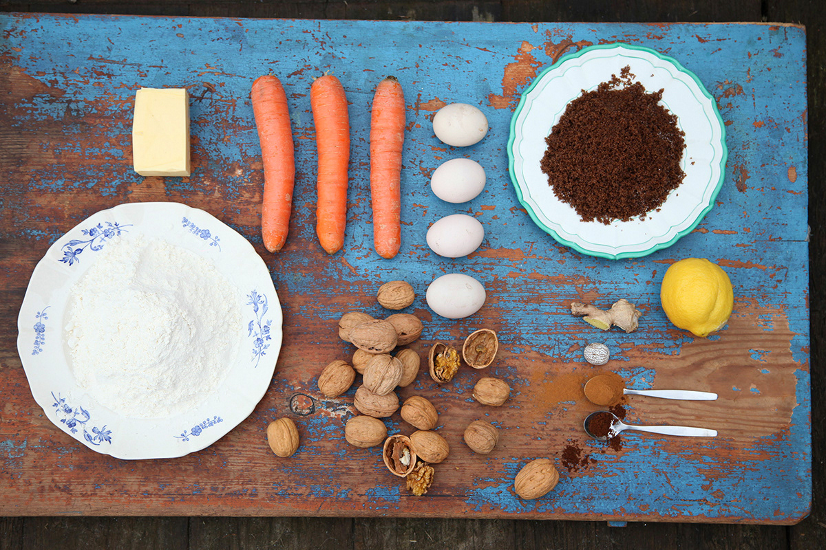 Just Food 37 | Carrot Cake ingredients