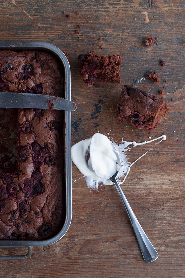 Just Food 07 | Raspberry & Chocolate Cake