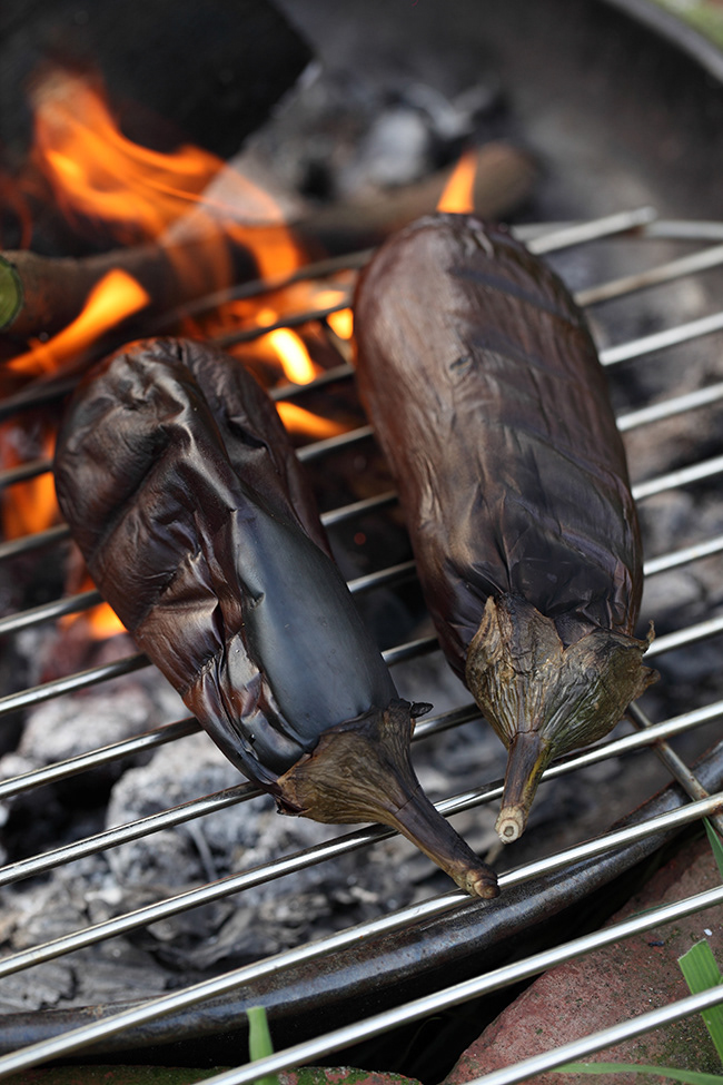 Just Food 23 | Fire Grilled Aubergines