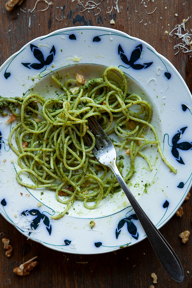 Just Food 06 | Nettle Pesto Spaghetti