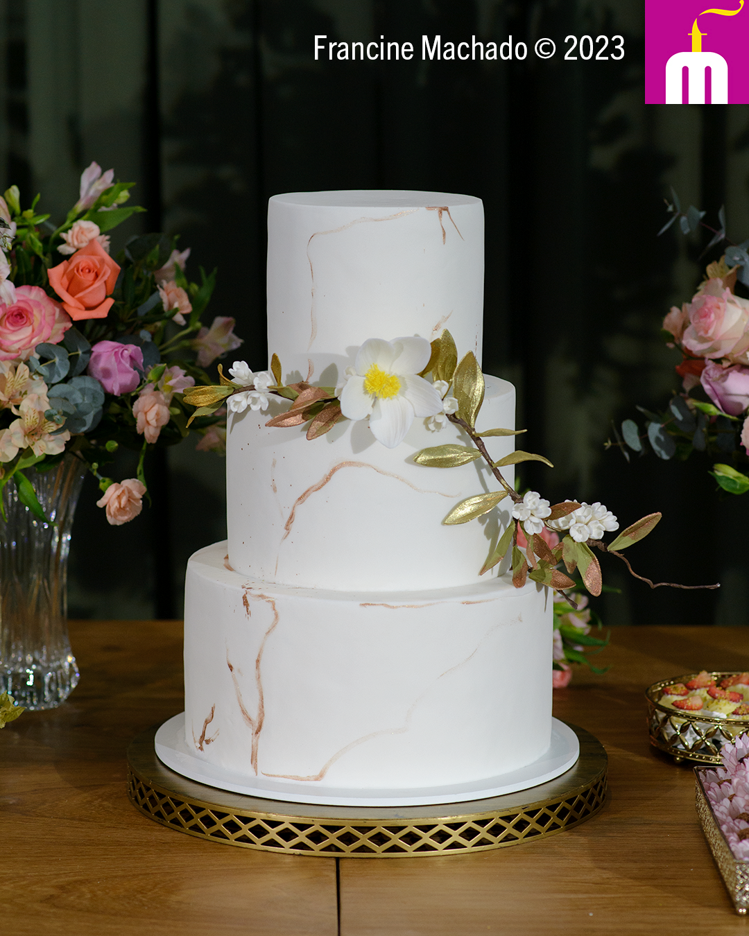 Francine Machado – Cake & Design – Bolos e Doces – Casamento no Novotel – São José dos Campos, SP