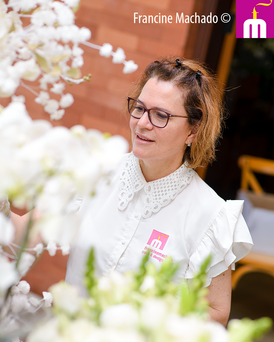 Francine Machado – Cake & Design – Bolos e Doces – Bolo de Casamento com 5 andares – Club Med Lake Mogi das Cruzes, SP