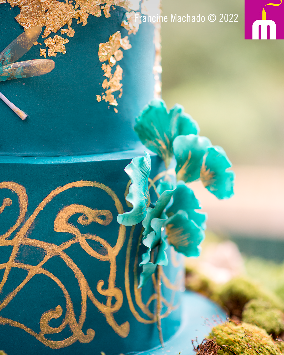Francine Machado – Cake & Design – Bolos e Doces – Bolo de Casamento com 3 andares – Espaço Giardino – Mogi das Cruzes, SP