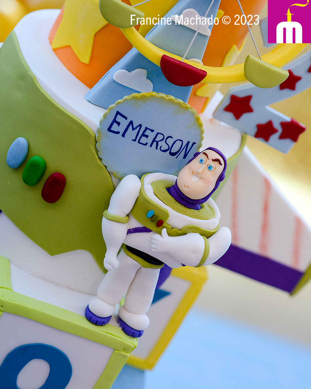 Francine Machado – Cake & Design – Bolos e Doces – Bolo para Aniversário Infantil de 2 anos – São José dos Campos, SP