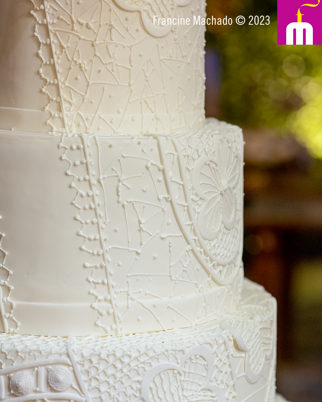 Francine Machado – Cake & Design – Bolos e Doces – Casamento no Interative Hall em São José dos Campos, SP