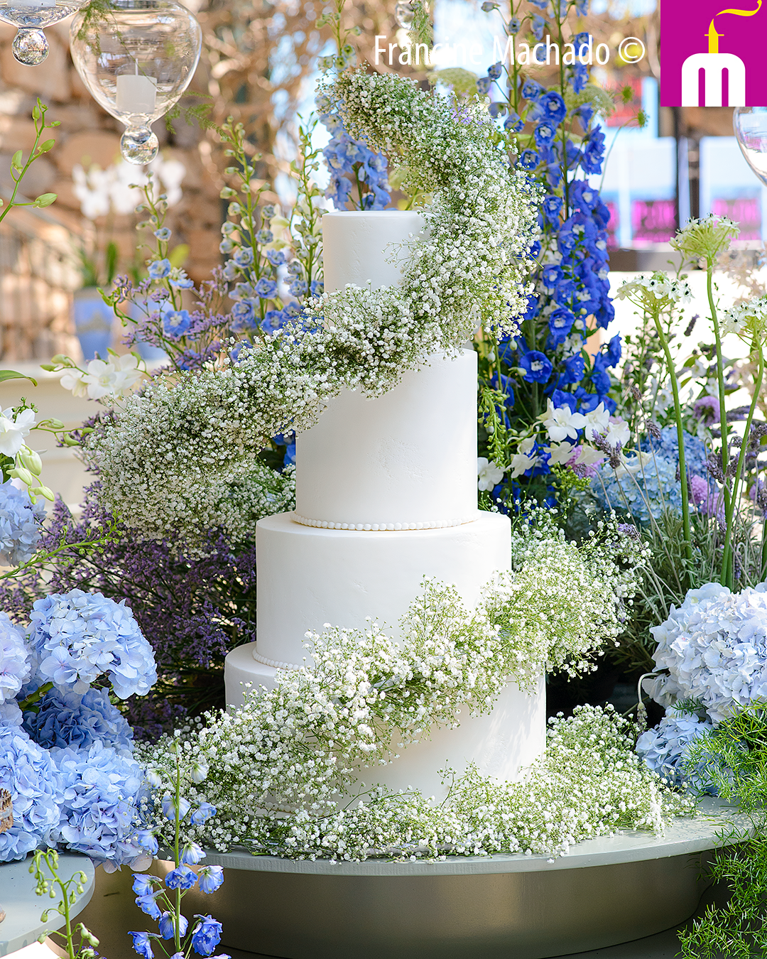 Francine Machado – Cake & Design – Bolos e Doces – Casamento Fazenda Vila Rica – Itatiba, SP
