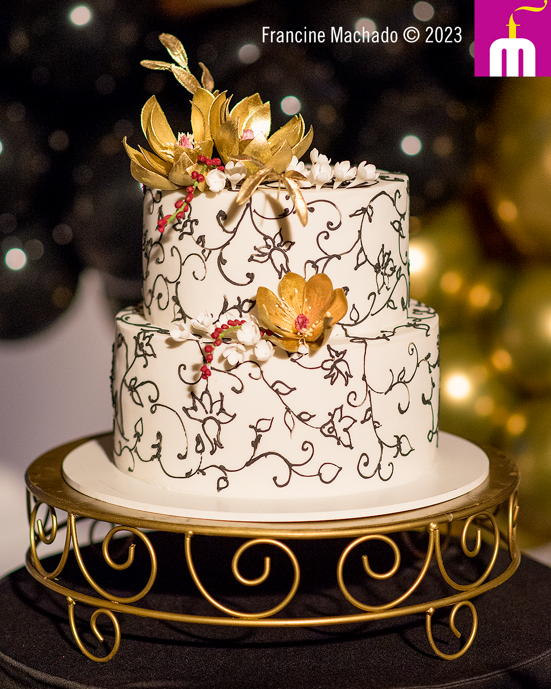Francine Machado – Cake & Design – Bolos e Doces – Aniversário Adulto – Jardim do Golfe – São José dos Campos, SP
