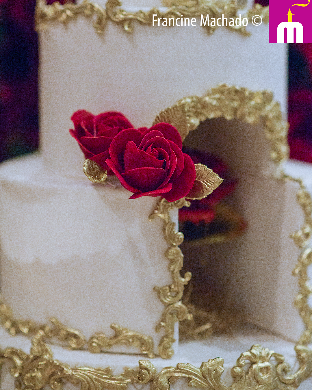 Francine Machado – Cake & Design – Bolo para Festa de 15 anos – LeSix – Jacareí, SP