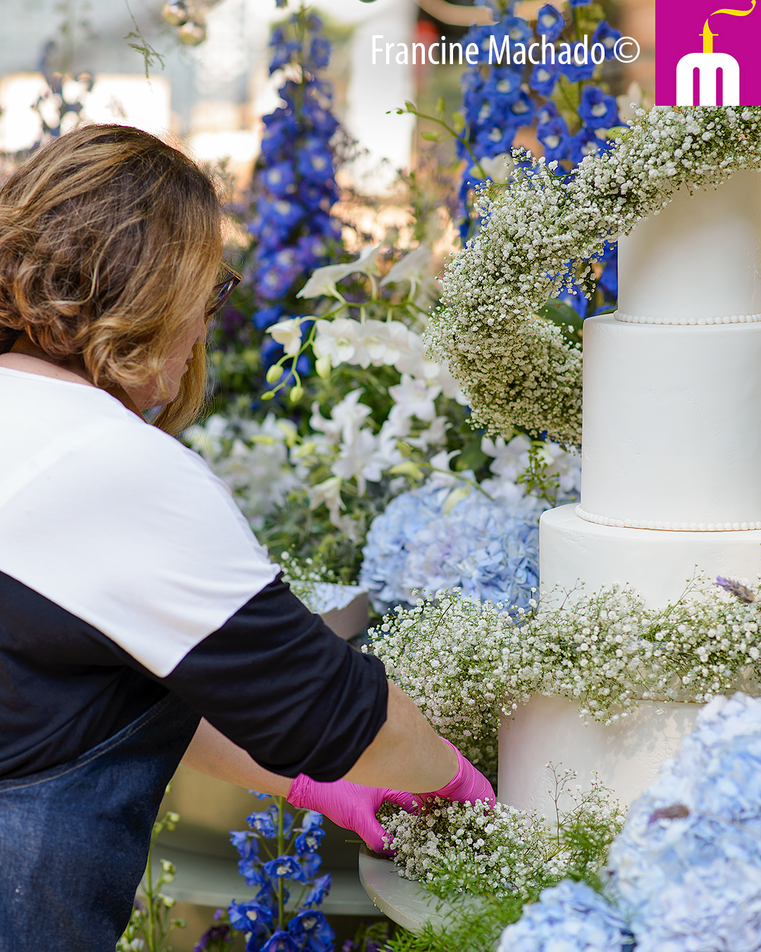 Francine Machado – Cake & Design – Bolos e Doces – Casamento Fazenda Vila Rica – Itatiba, SP