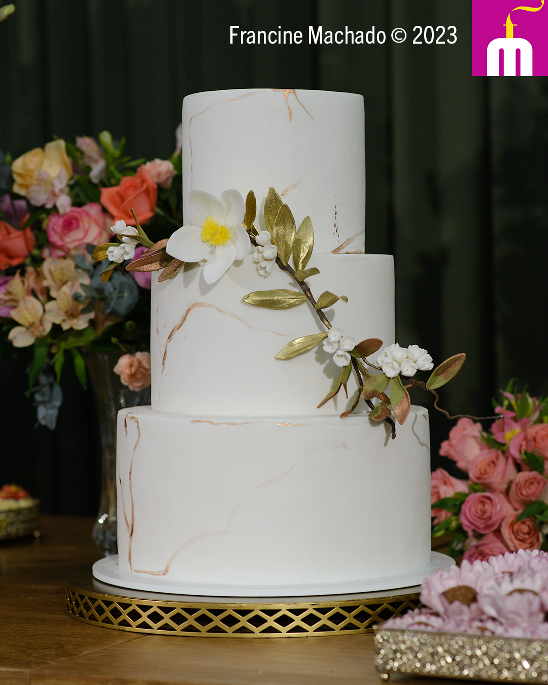Francine Machado – Cake & Design – Bolos e Doces – Casamento no Novotel – São José dos Campos, SP