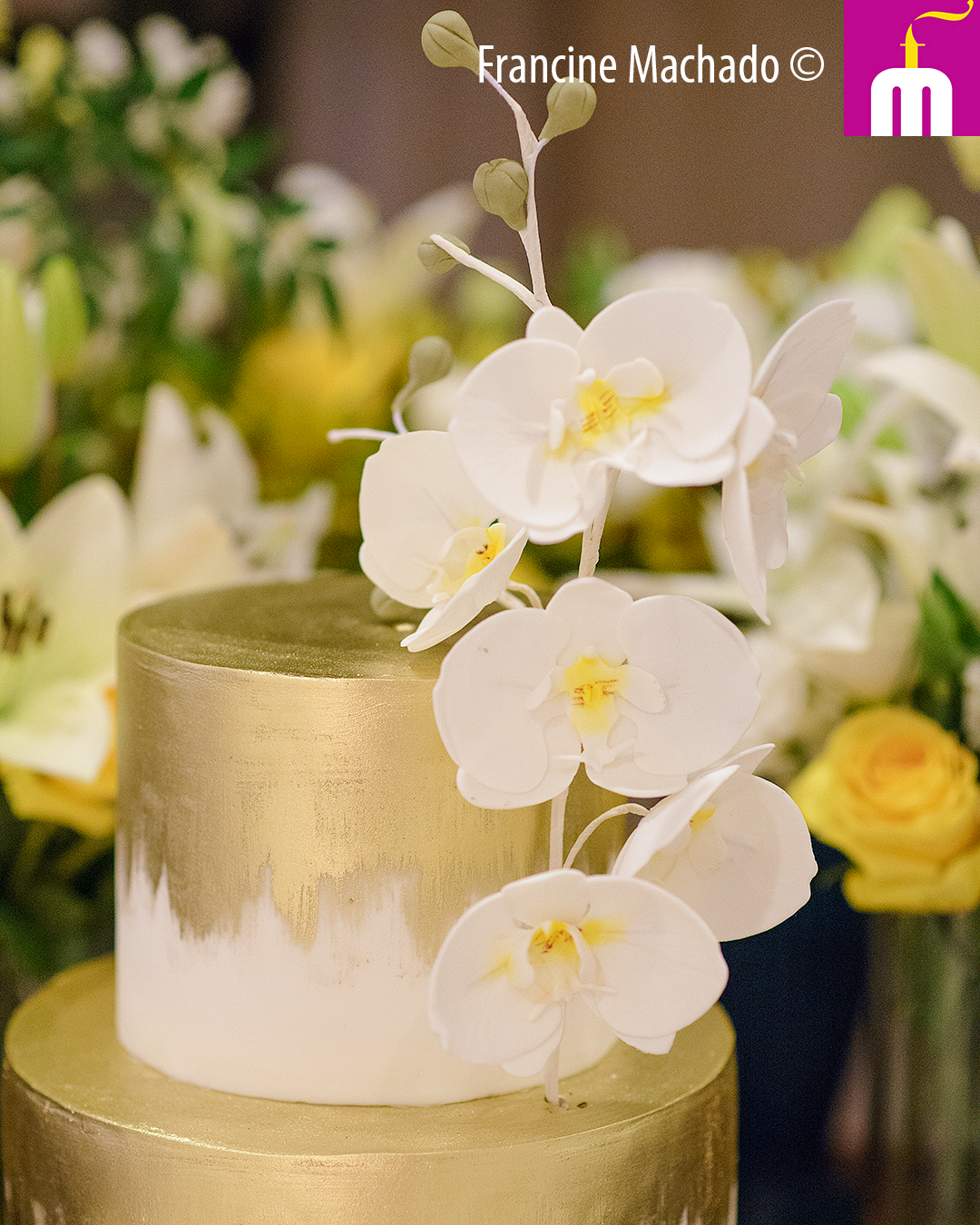 Francine Machado – Cake & Design – Bolos e Doces – Casamento Espaço Casa Branca – Jacareí – SP