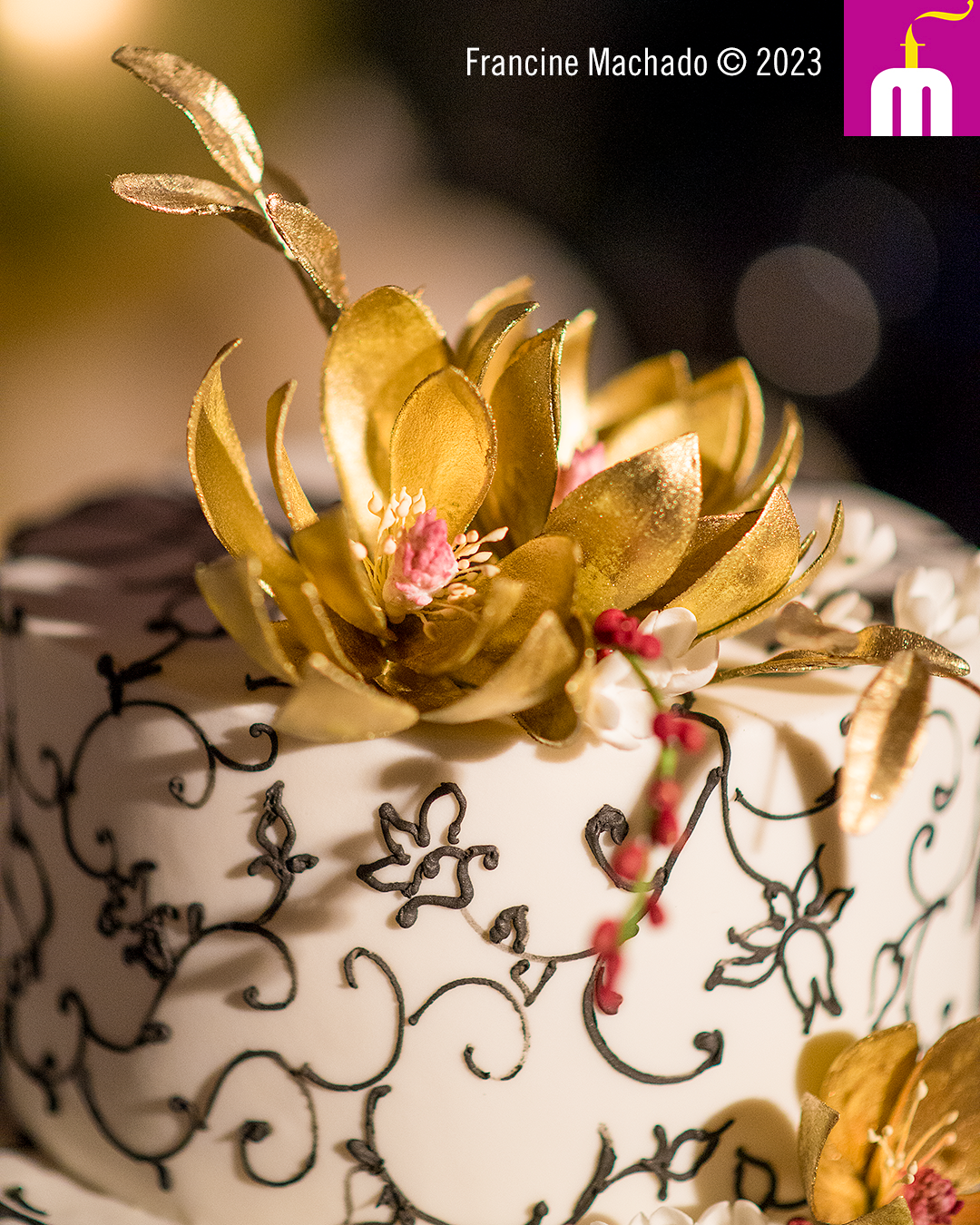 Francine Machado – Cake & Design – Bolos e Doces – Aniversário Adulto – Jardim do Golfe – São José dos Campos, SP