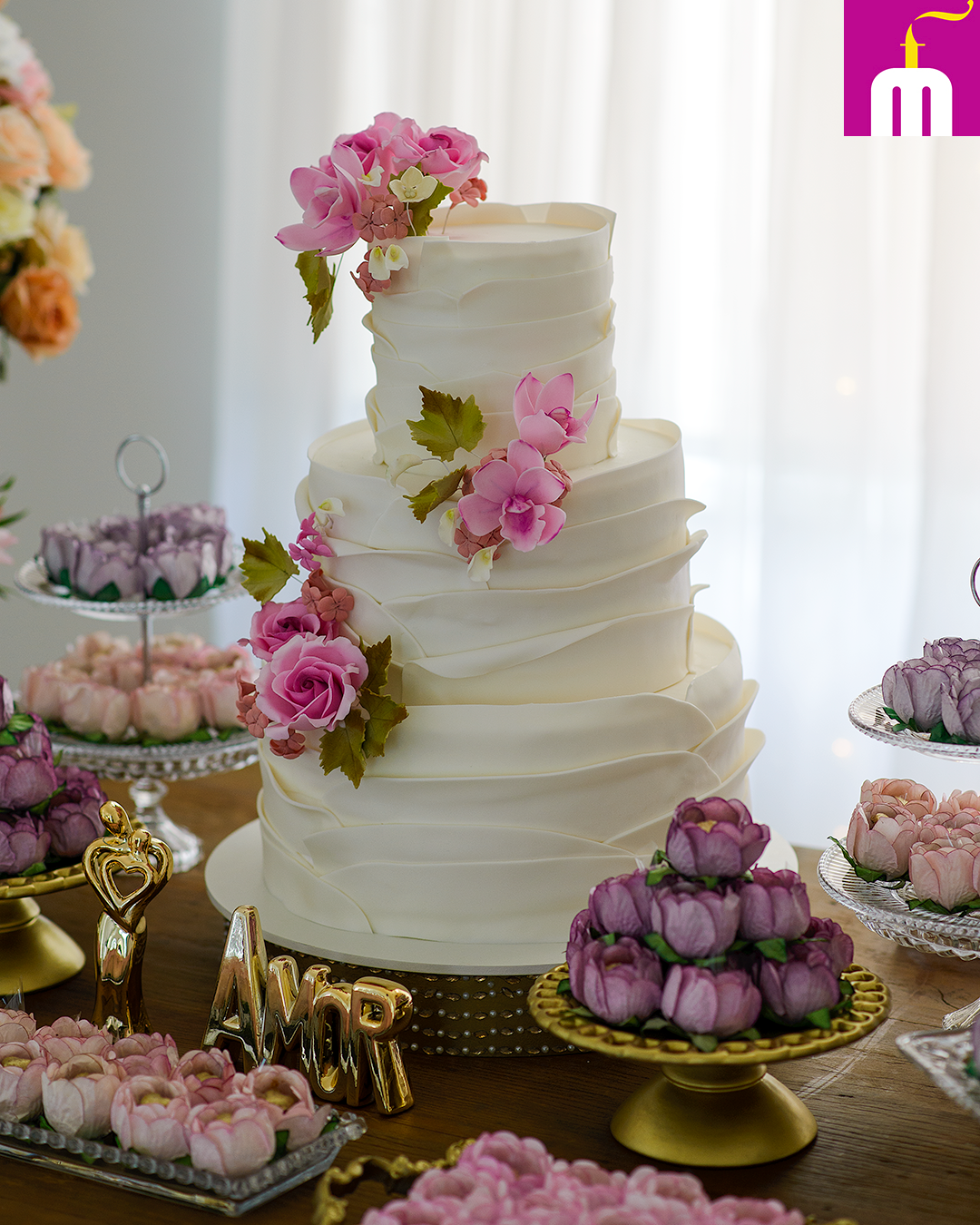 Francine Machado – Cake & Design – Bolos e Doces – Festa de Casamento – Grand Splendor – São José dos Campos, SP