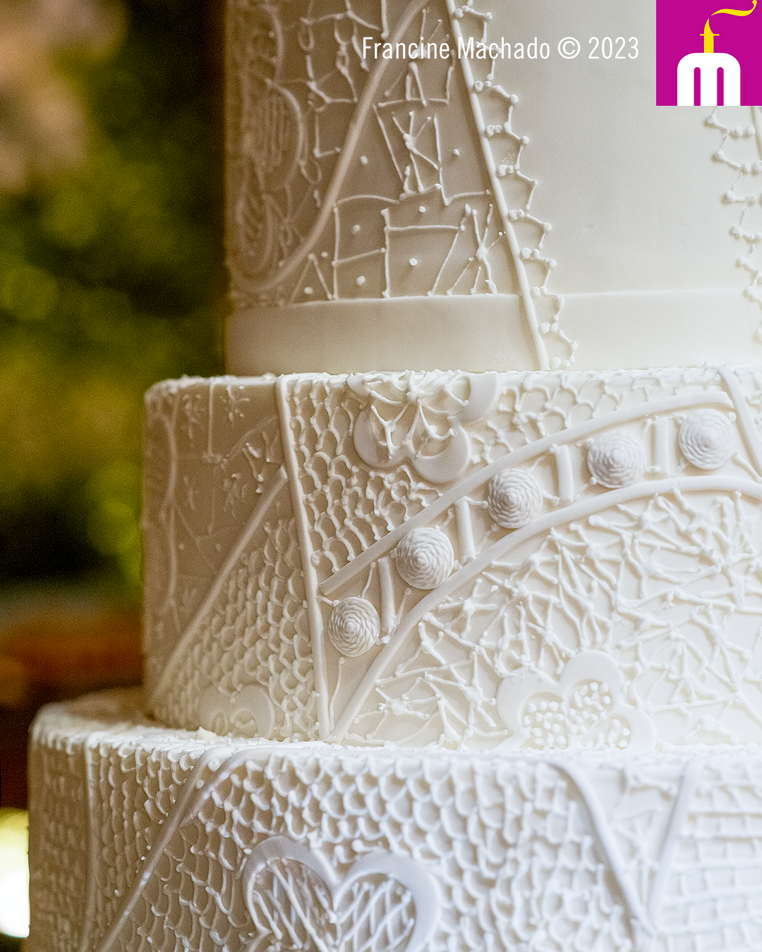 Francine Machado – Cake & Design – Bolos e Doces – Casamento no Interative Hall em São José dos Campos, SP