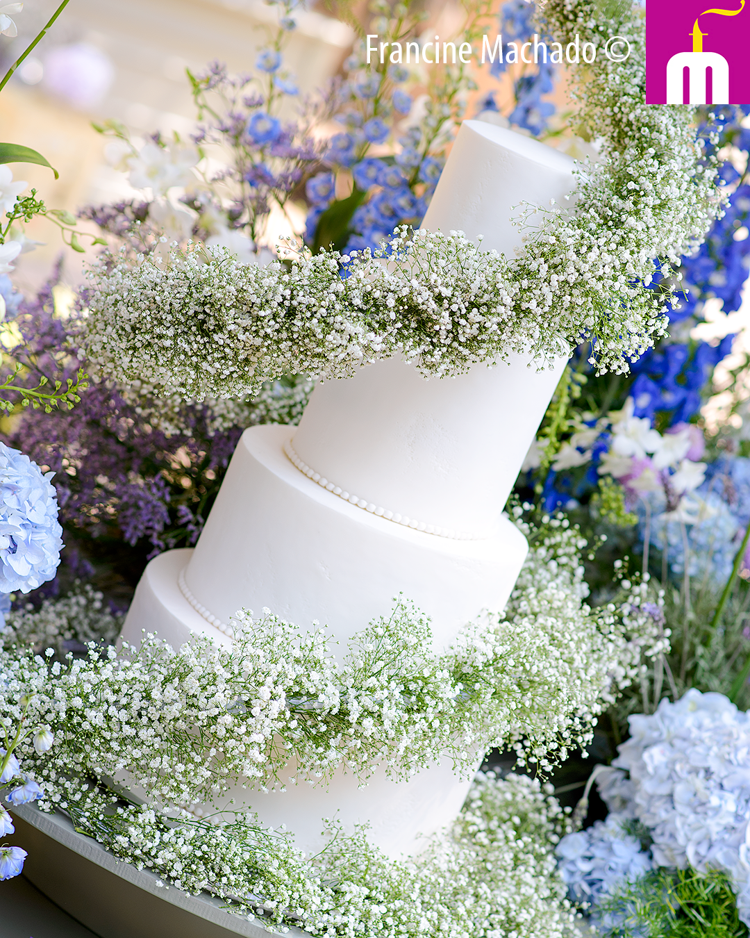 Francine Machado – Cake & Design – Bolos e Doces – Casamento Fazenda Vila Rica – Itatiba, SP