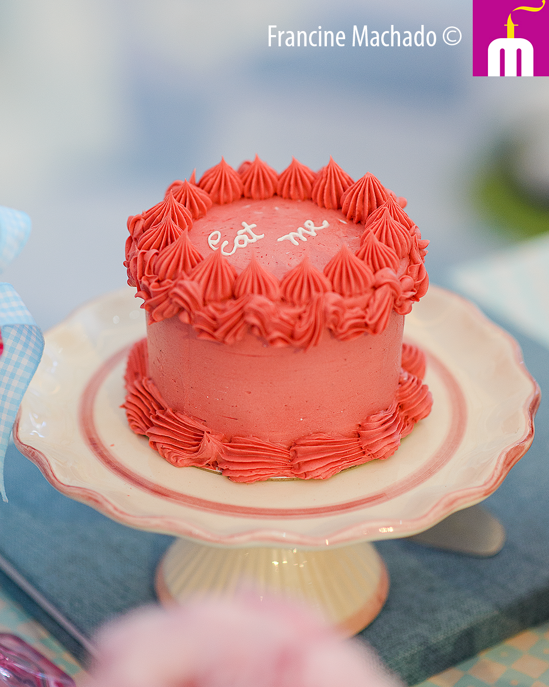 Francine Machado – Cake & Design – Bolos e Doces – Alice no País das Maravilhas – Spazio Golf – São José dos Campos, SP