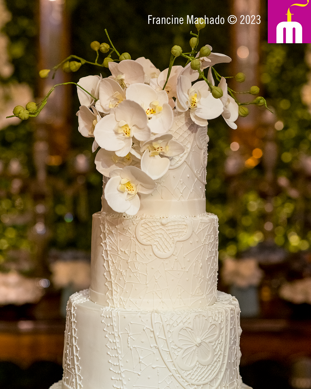 Francine Machado – Cake & Design – Bolos e Doces – Casamento no Interative Hall em São José dos Campos, SP