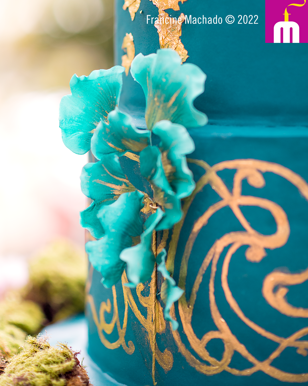 Francine Machado – Cake & Design – Bolos e Doces – Bolo de Casamento com 3 andares – Espaço Giardino – Mogi das Cruzes, SP