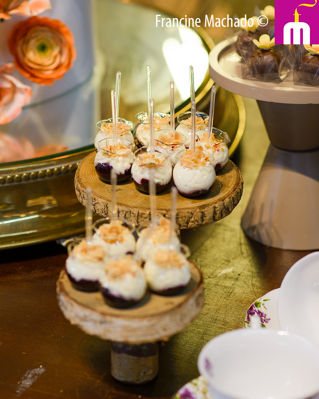 Francine Machado – Cake & Design – Bolos e Doces – Casamento Espaço Beira Rio – São José dos Campos, SP
