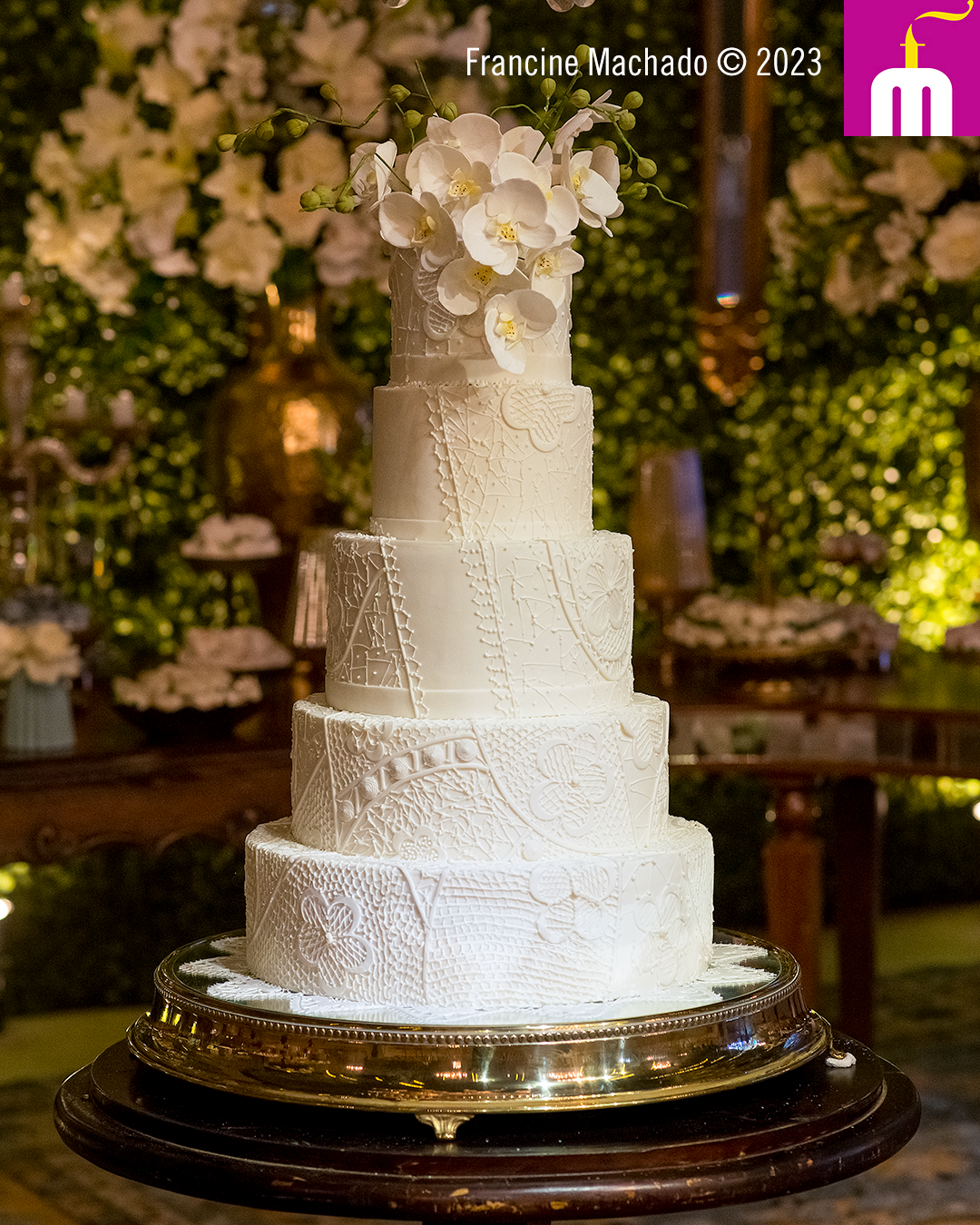 Francine Machado – Cake & Design – Bolos e Doces – Casamento no Interative Hall em São José dos Campos, SP