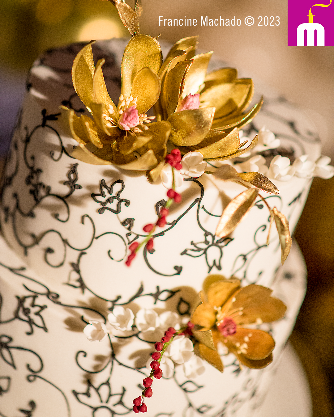 Francine Machado – Cake & Design – Bolos e Doces – Aniversário Adulto – Jardim do Golfe – São José dos Campos, SP