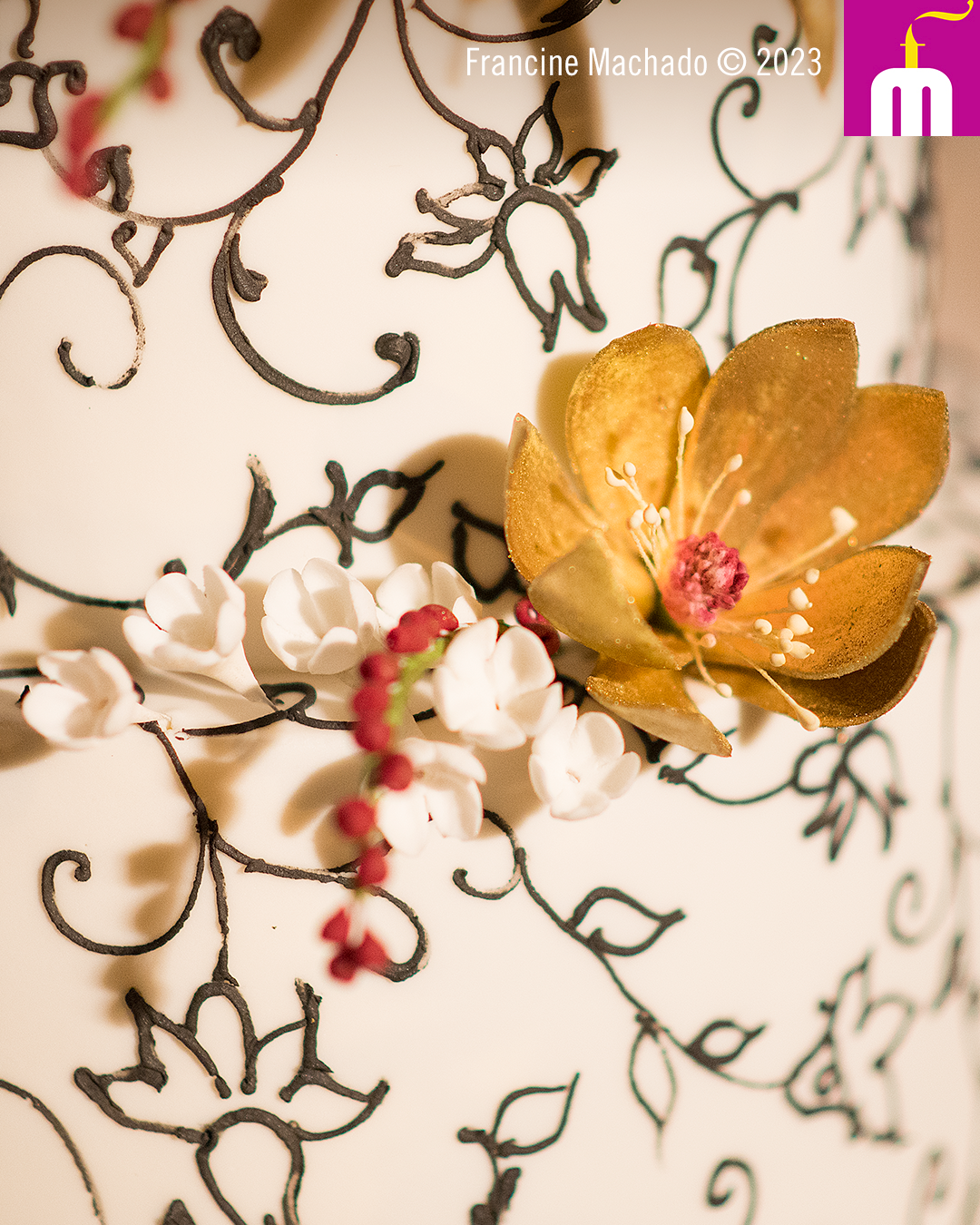 Francine Machado – Cake & Design – Bolos e Doces – Aniversário Adulto – Jardim do Golfe – São José dos Campos, SP