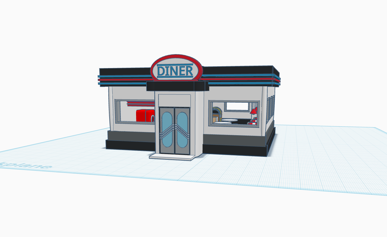 3D CAD Exterior (front)
