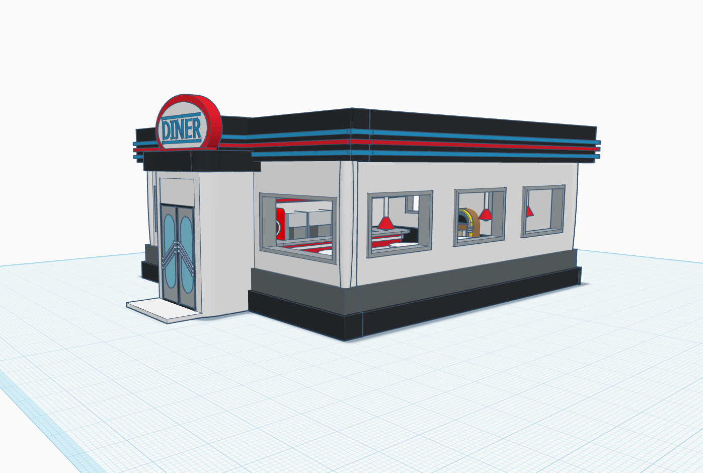 3D CAD Exterior (side)