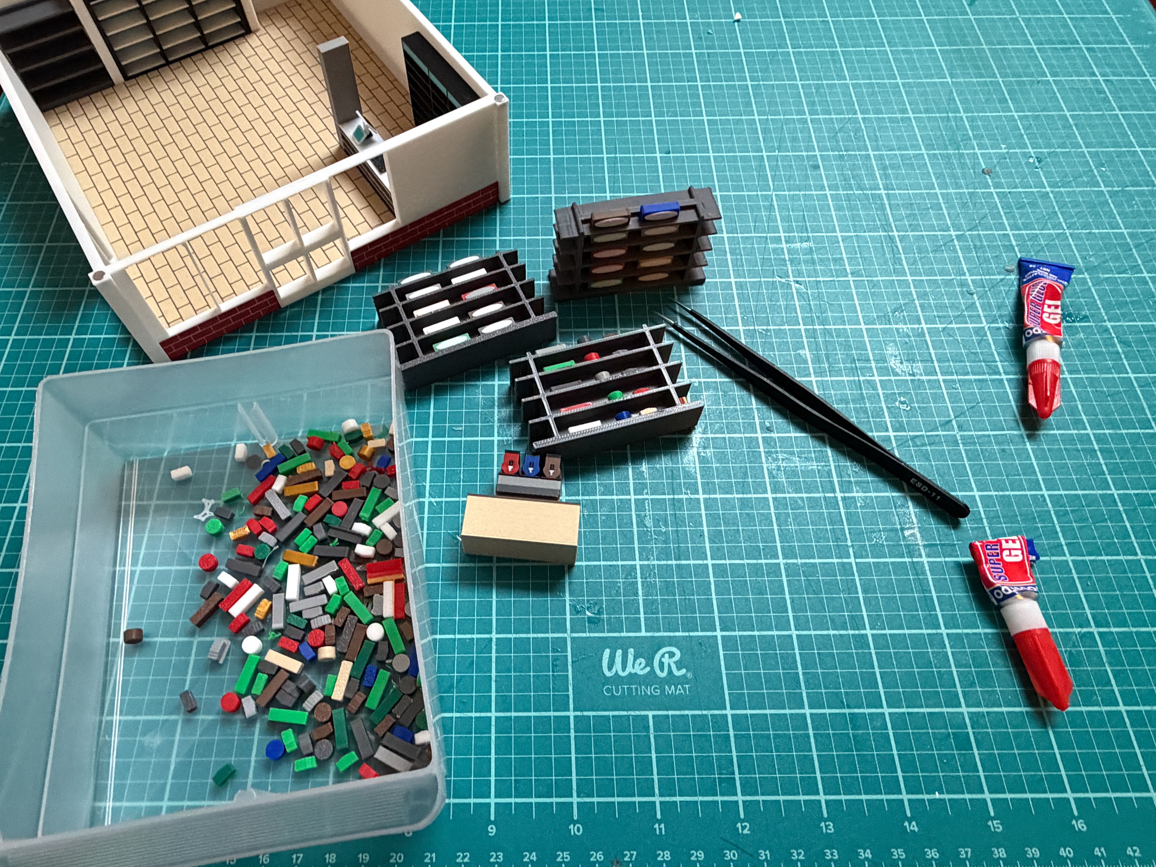 Building the shelves