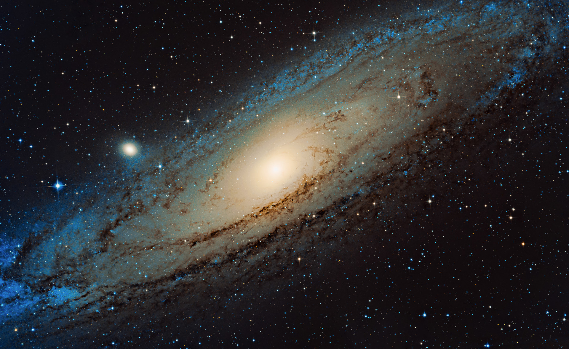 M31 Andromeda Galaxie - Lustenau, Vorarlberg 