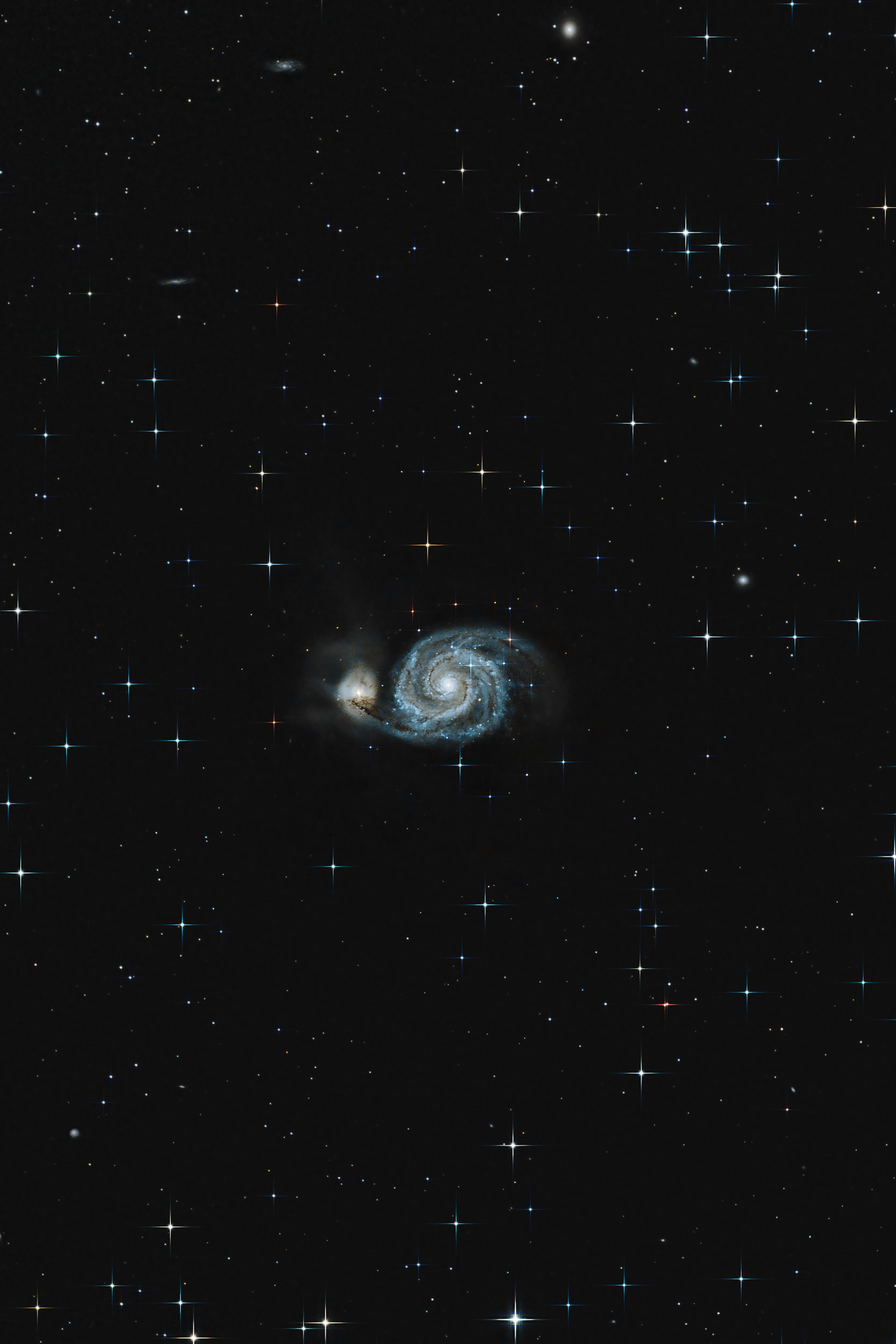 M51 Galaxie - Lustenau, Vorarlberg