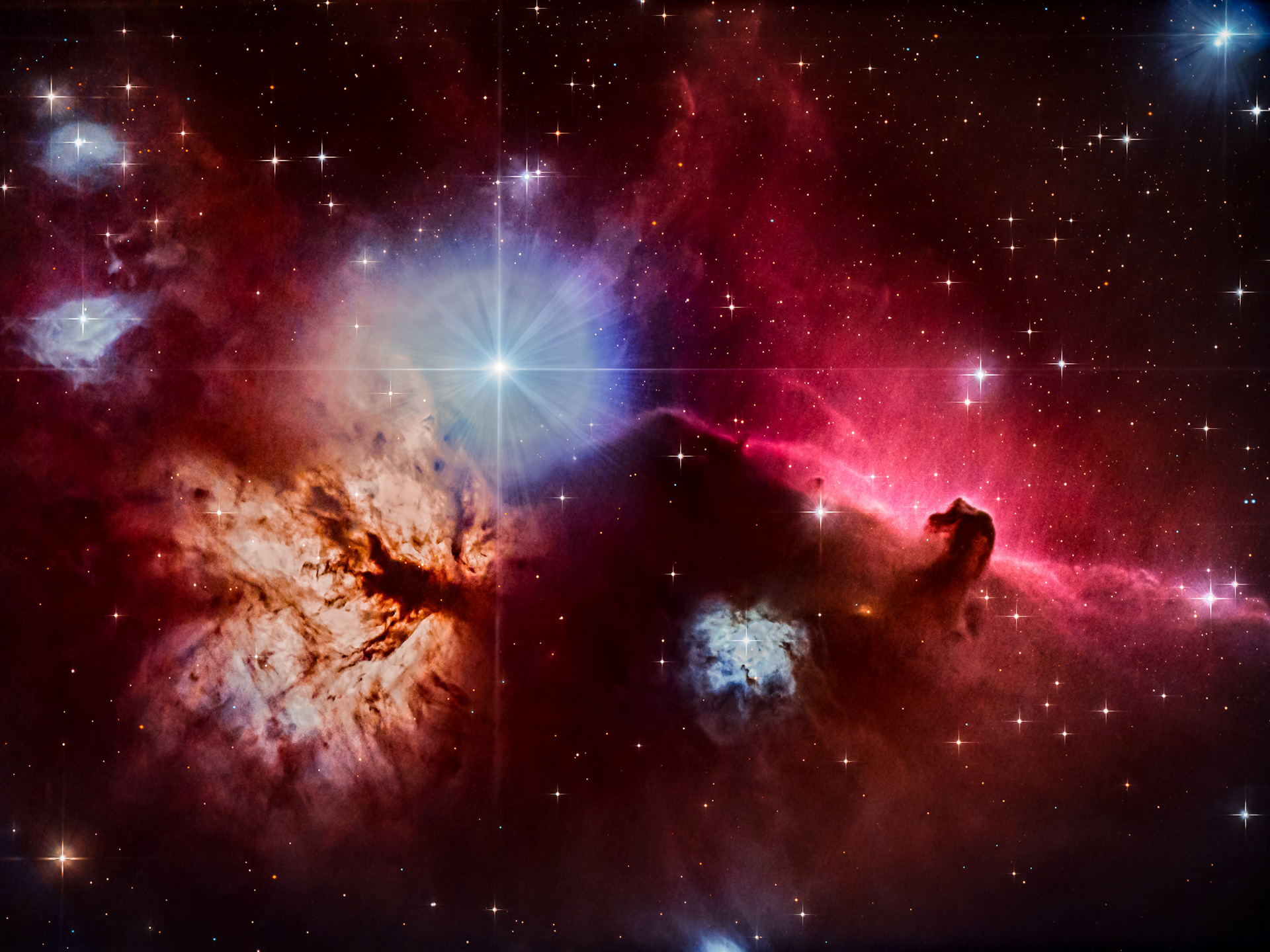 Pferdekopf & Flammennebel, Orion - Lustenau, Vorarlberg 