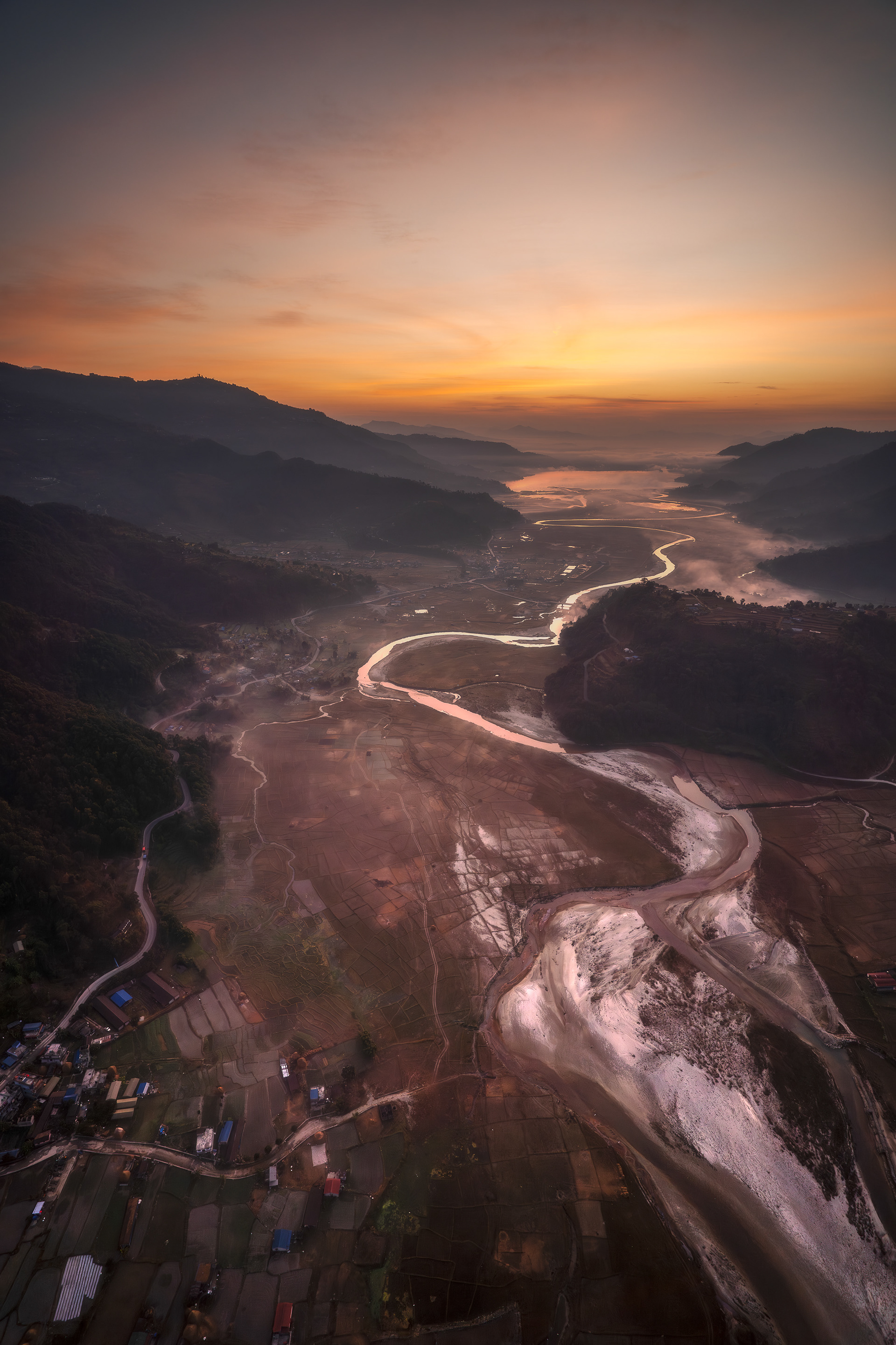Dawn Among Pokhara Foothills (2)