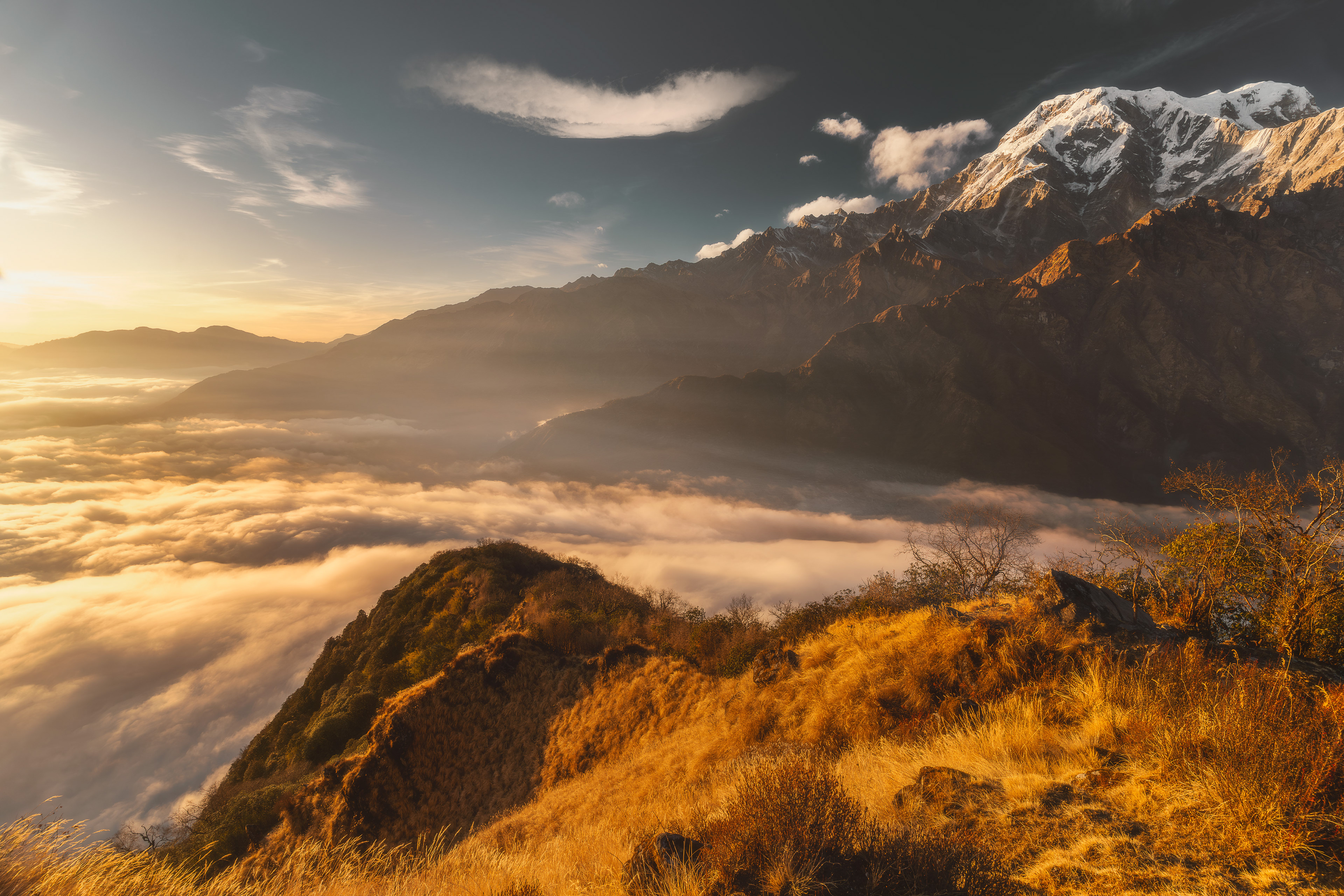 South Annapurna Sunset