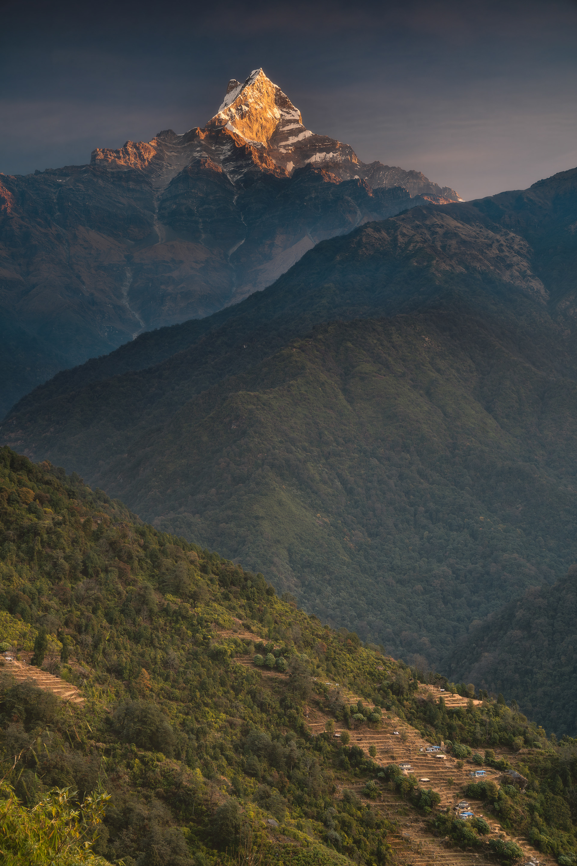 Machhapuchhare Rising