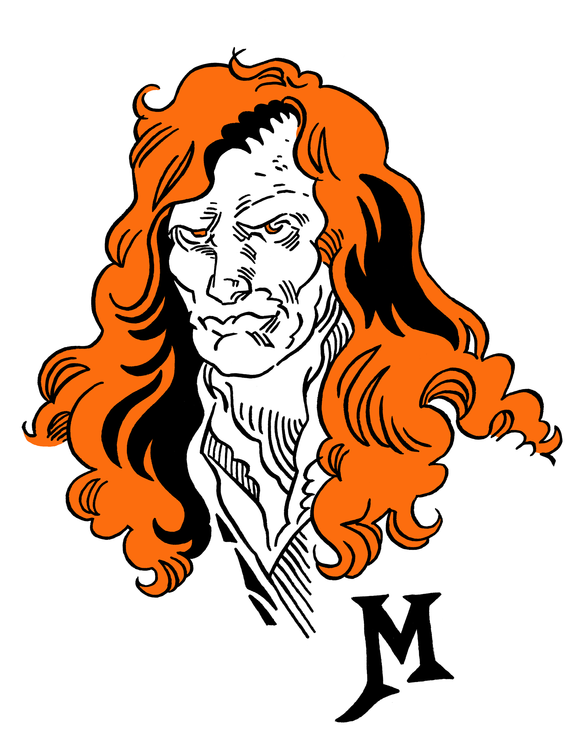 Portrait de Dave Mustaine (Megadeth)
