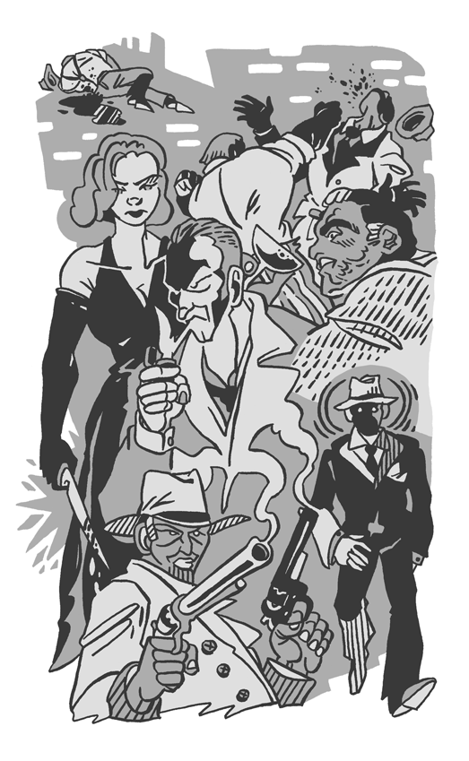 Poster Hommage Film Noir