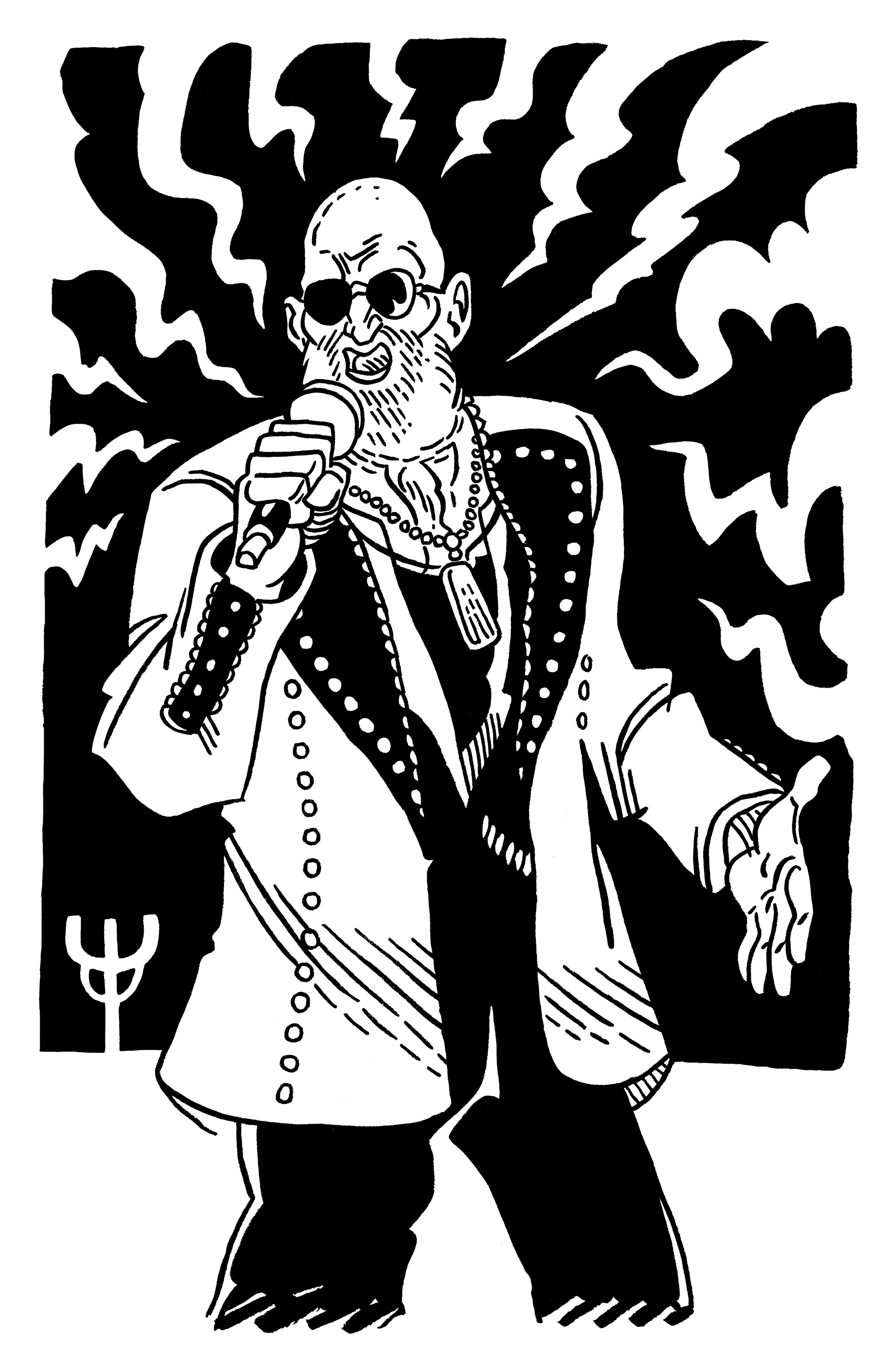 Portrait de Rob Halford (Judas Priest)
