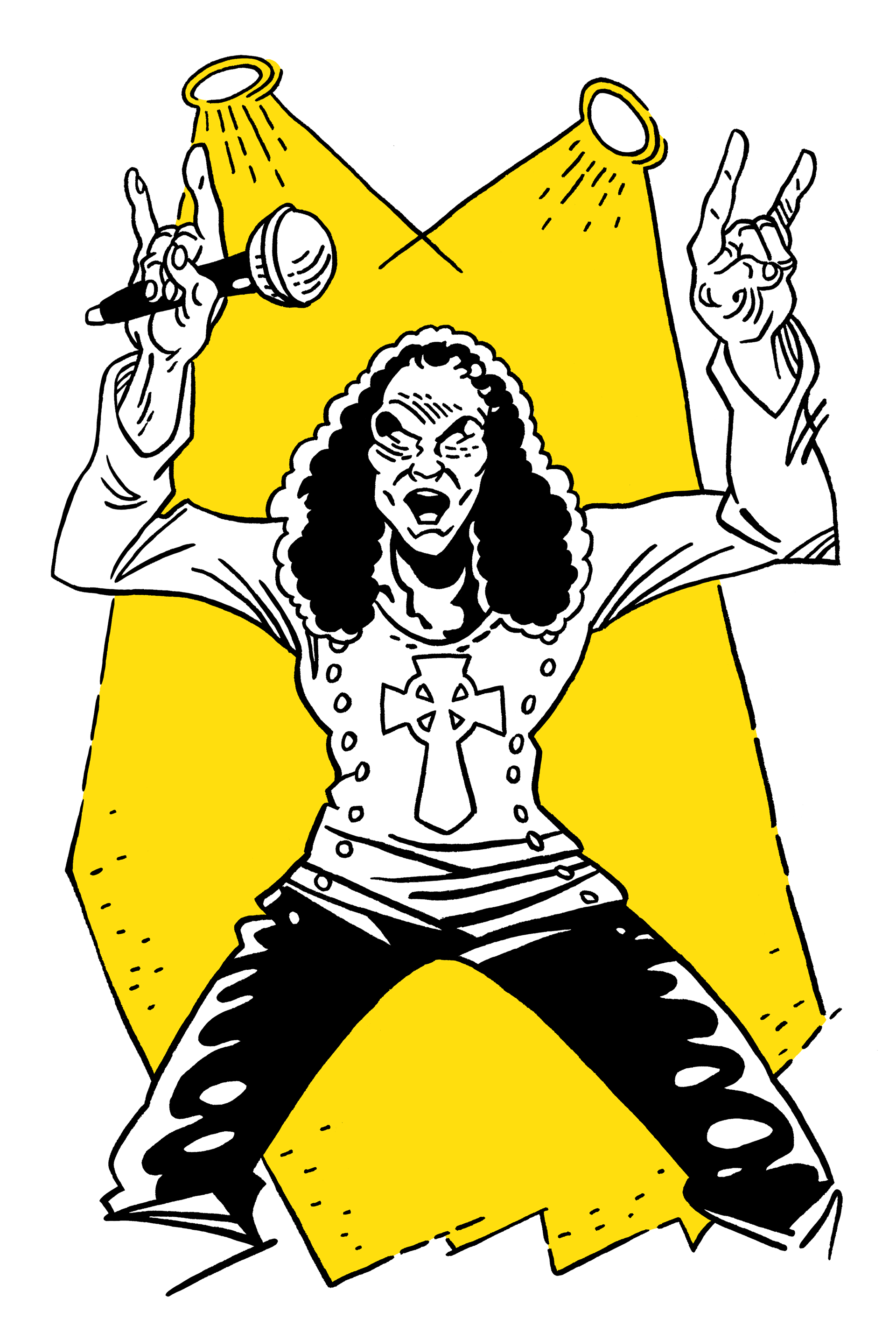 Portrait de Ronnie James Dio (Dio)