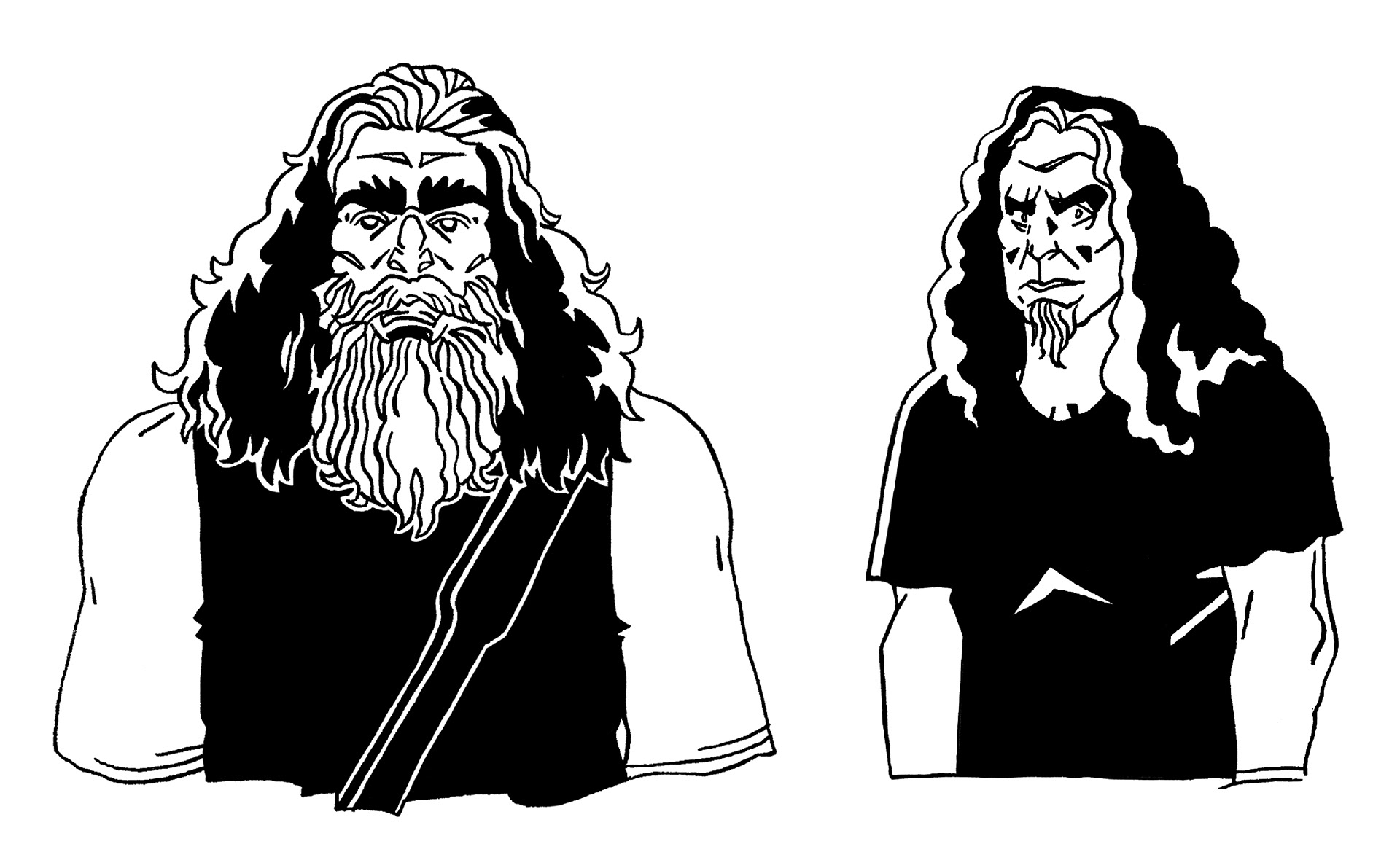 Portraits de Tom Araya (Slayer)